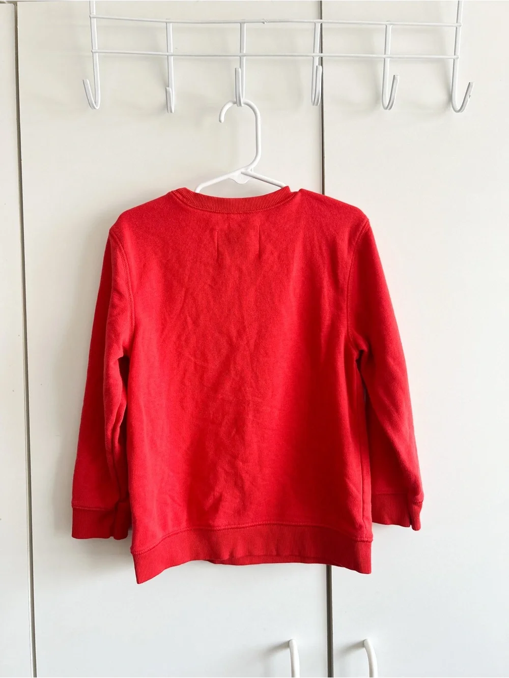 Old Navy Kids Red 'Love Out Loud' Long-Sleeve Crewneck Sweater • Size 5T